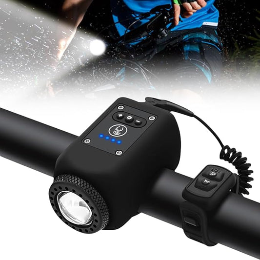 Royaleva Mountain Bike Electronic Horn with Light 110dB
