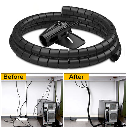 Royaleva Cable Organizer For Desk Efficient Wire Management