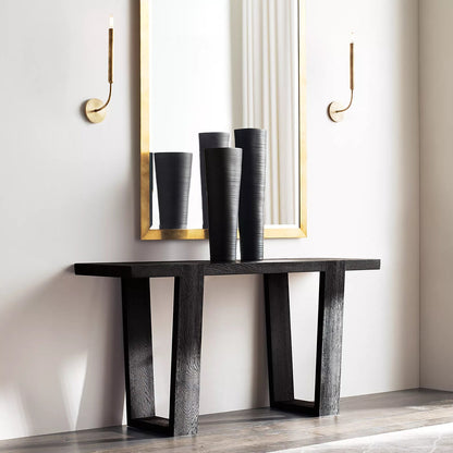 RoyaleGlow Mid-Century Modern Brass Wall Sconce - Elegant G4 LED Sconce for Hallways