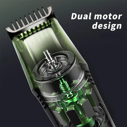 Royaleva Waterproof Vacuum Beard Trimmer with 20 Lengths