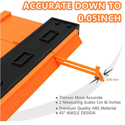 Royaleva Contouring Gauge for Precision Shape Duplication