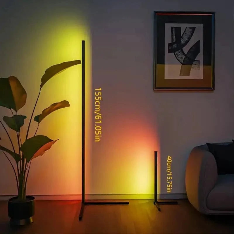 RGB corner floor lamp | Intelligent LED lighting 2
