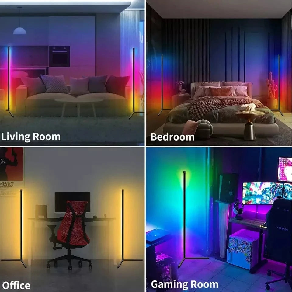 RGB corner floor lamp | Intelligent LED lighting 6