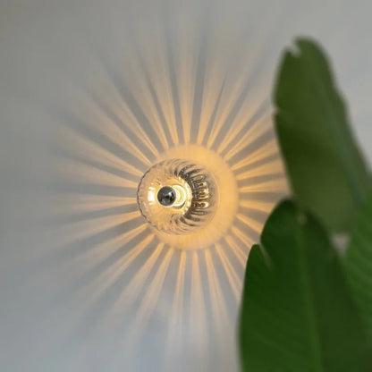 Radiant Bauhaus Glass Wall Lamp 3