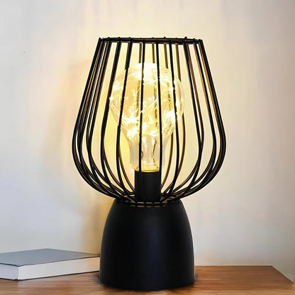 RoyaleGlow Radiant Iron Lamp Table Lamp With Warm Light