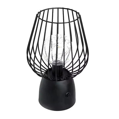 RoyaleGlow Radiant Iron Lamp Table Lamp With Warm Light