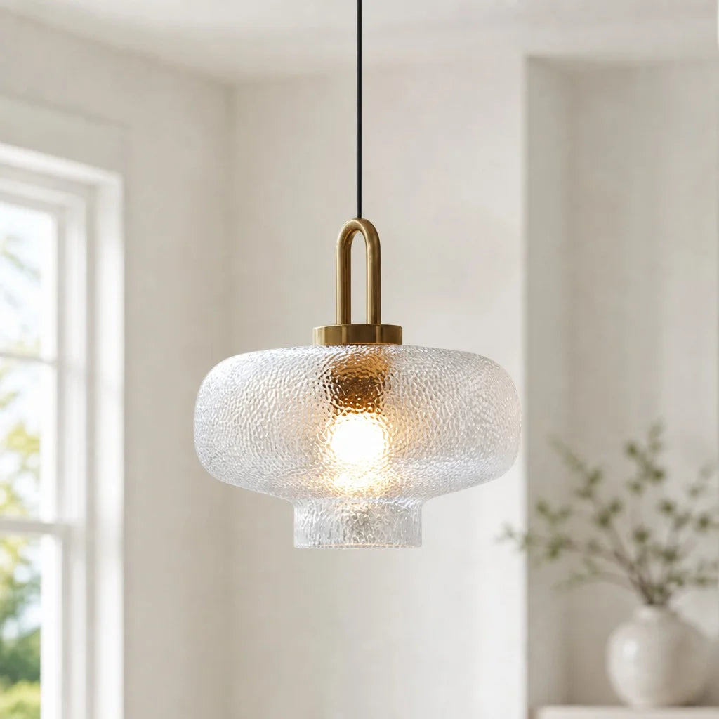 Ragna Retro Glass Pendant Light 11