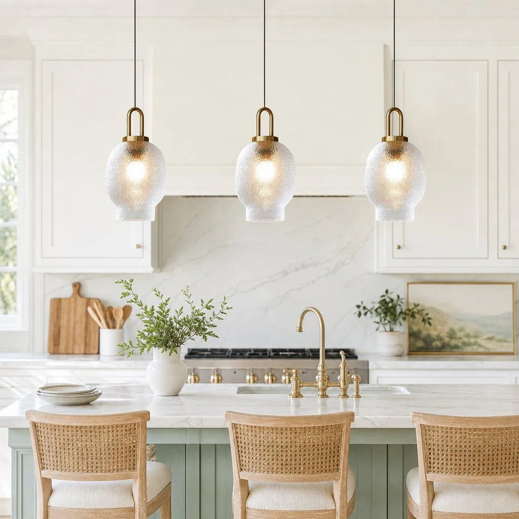 Ragna Retro Glass Pendant Light 2