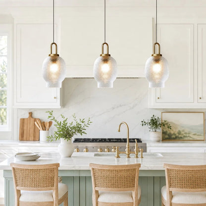 Ragna Retro Glass Pendant Light 2