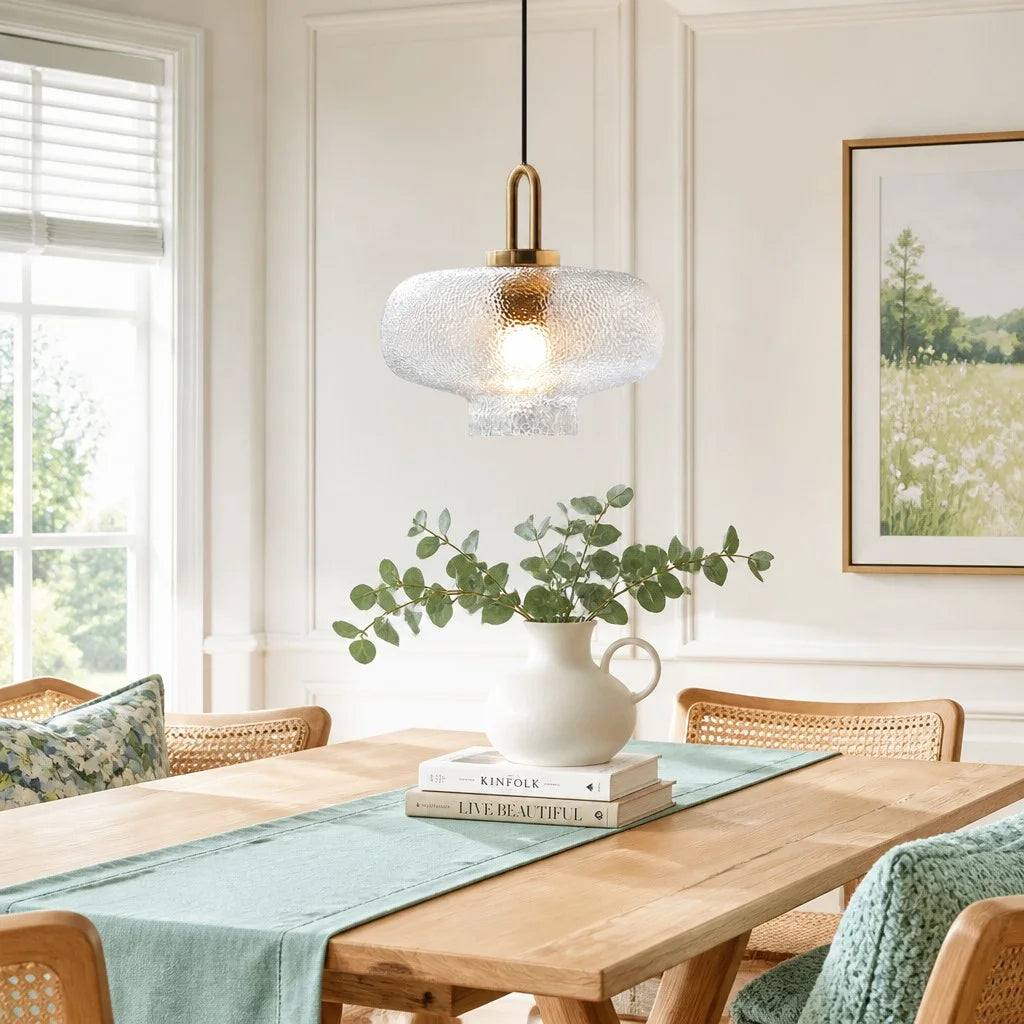 Ragna Retro Glass Pendant Light 3