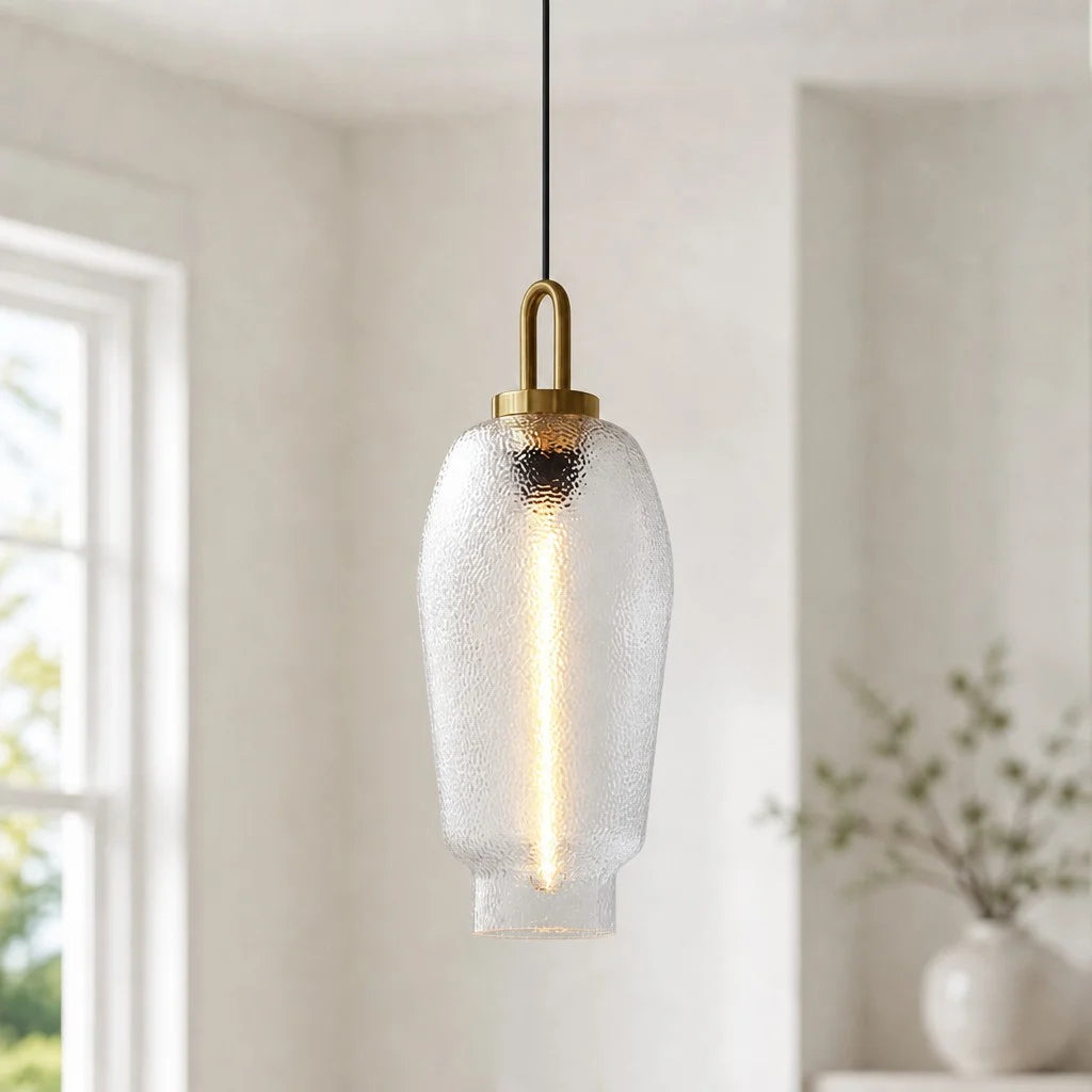 Ragna Retro Glass Pendant Light 9