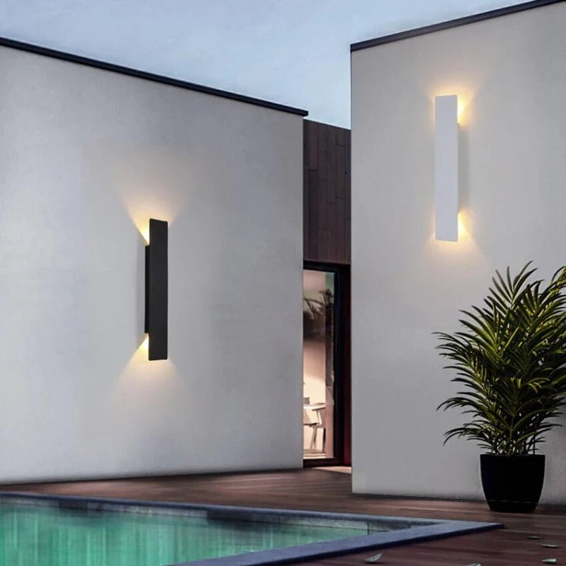 RainGuard Weatherproof LED Wall Lights - Outdoor Style and Durability 1