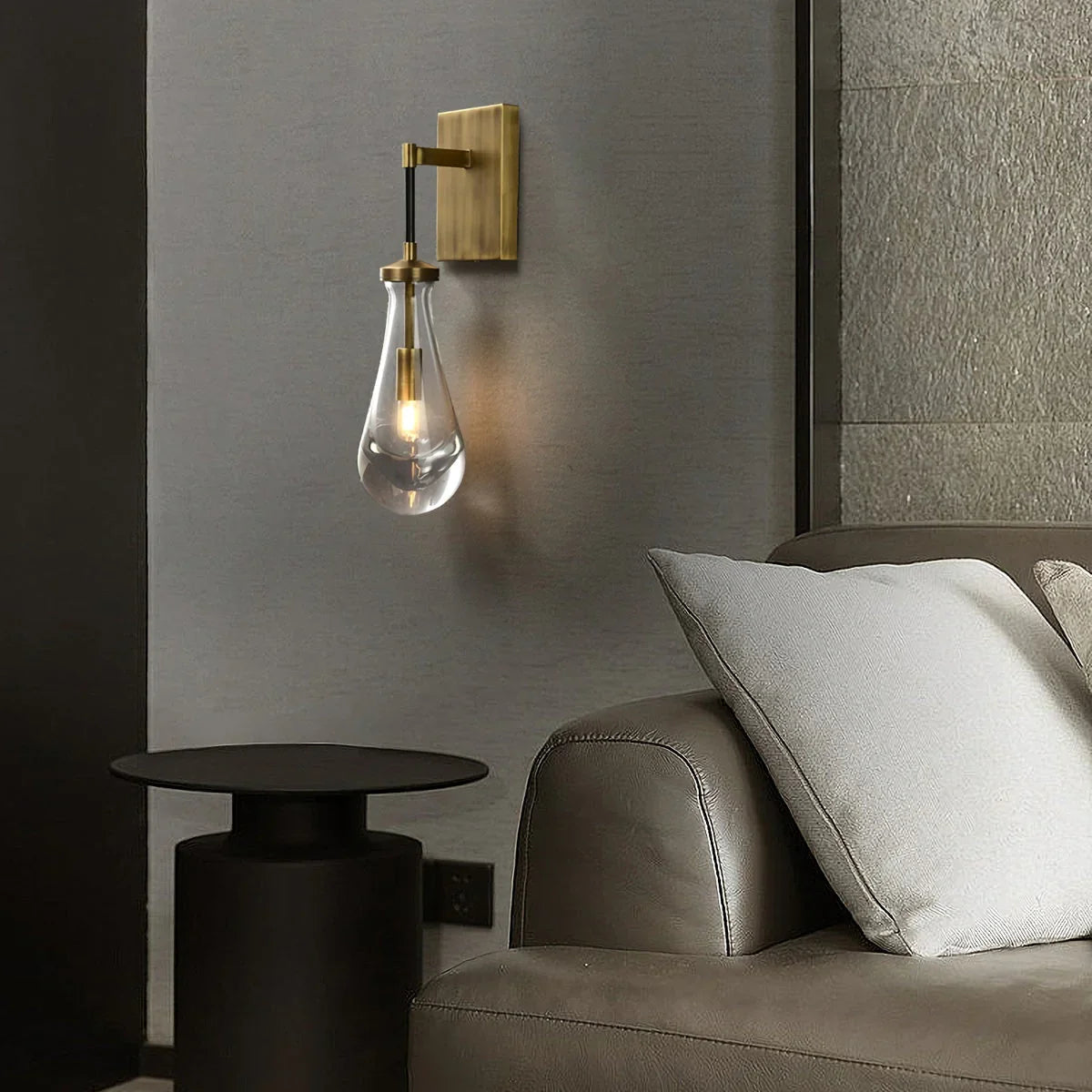 Raindrop Crystal Wall Sconce 4