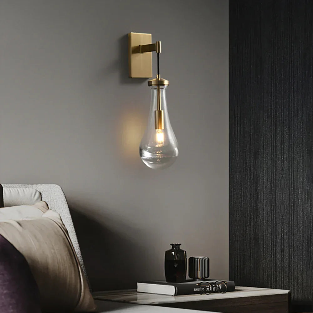 Raindrop Crystal Wall Sconce 6