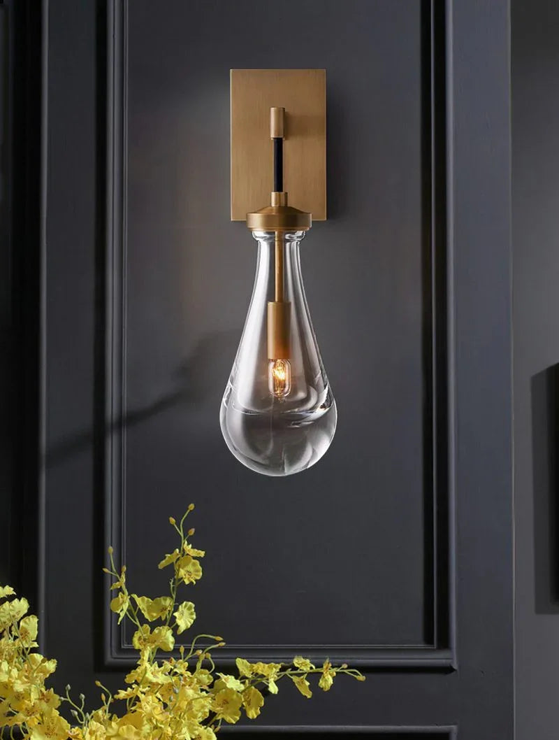 Raindrop Crystal Wall Sconce 8