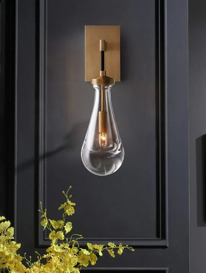 Raindrop Crystal Wall Sconce 8