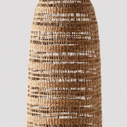 Ravlena Woven Rattan Floor Lamp 8