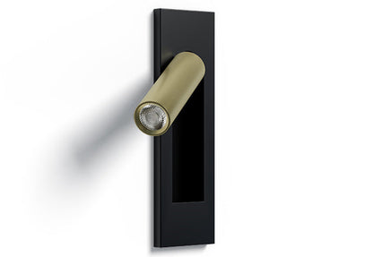 LuxRoyale Modern LED Bedside Reading Wall Sconce with USB Charge Port
