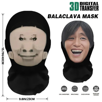 Realistic 3D Face Masks for Men Women Cosplay Mask Full Face Hip Hop Balaclava Hood Hat Headgear for Halloween Celebrity 1