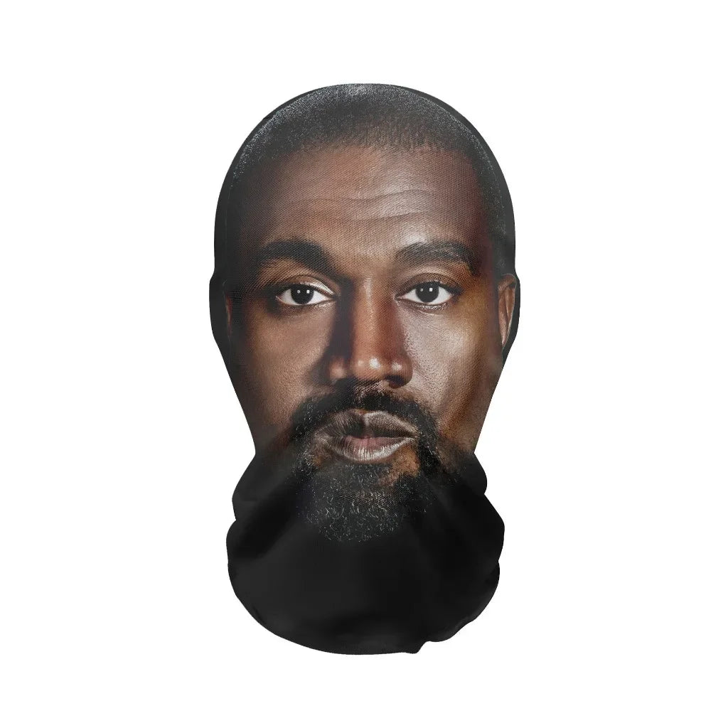 Realistic 3D Face Masks for Men Women Cosplay Mask Full Face Hip Hop Balaclava Hood Hat Headgear for Halloween Celebrity 12