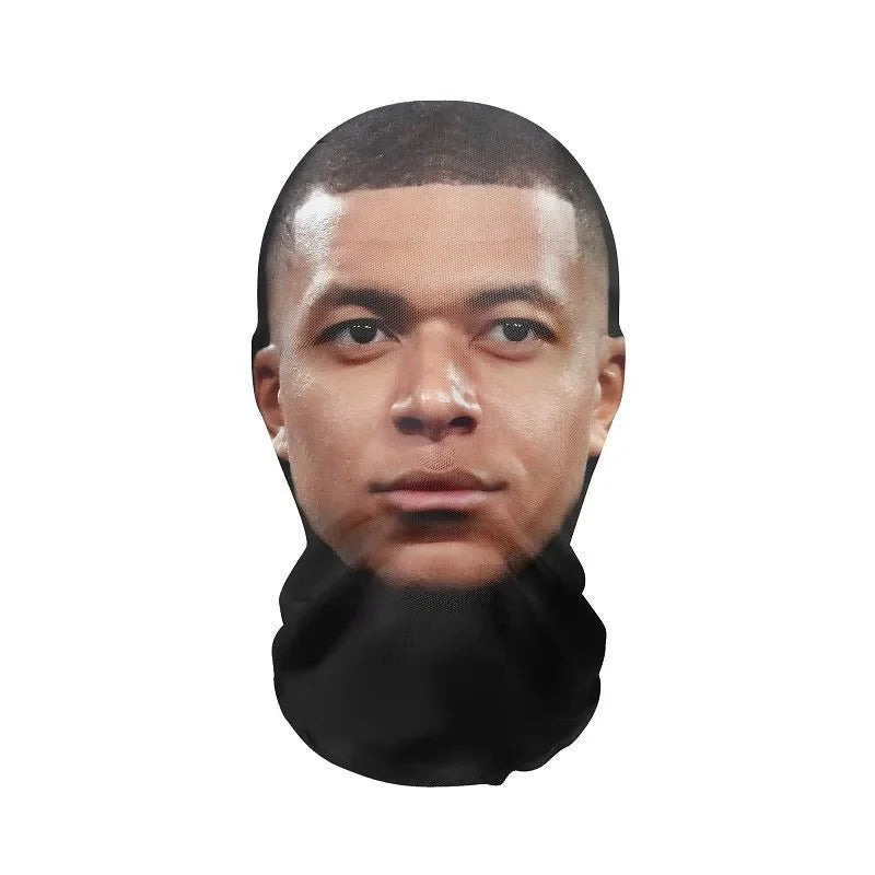 Realistic 3D Face Masks for Men Women Cosplay Mask Full Face Hip Hop Balaclava Hood Hat Headgear for Halloween Celebrity 23