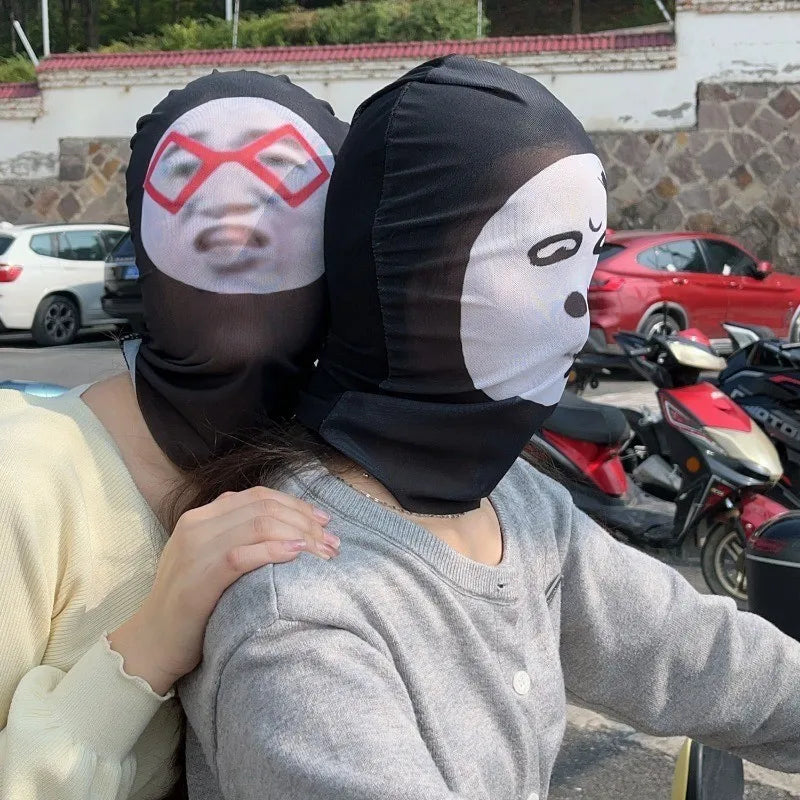 Realistic 3D Face Masks for Men Women Cosplay Mask Full Face Hip Hop Balaclava Hood Hat Headgear for Halloween Celebrity 5