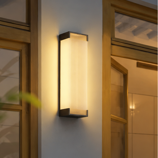 Rectangular Outdoor Wall Light