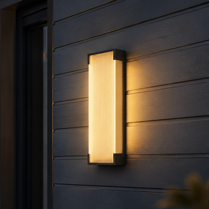 Rectangular Outdoor Wall Light