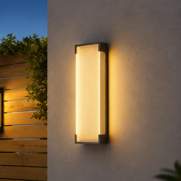 Rectangular Outdoor Wall Light