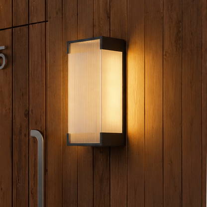 Rectangular Outdoor Wall Light