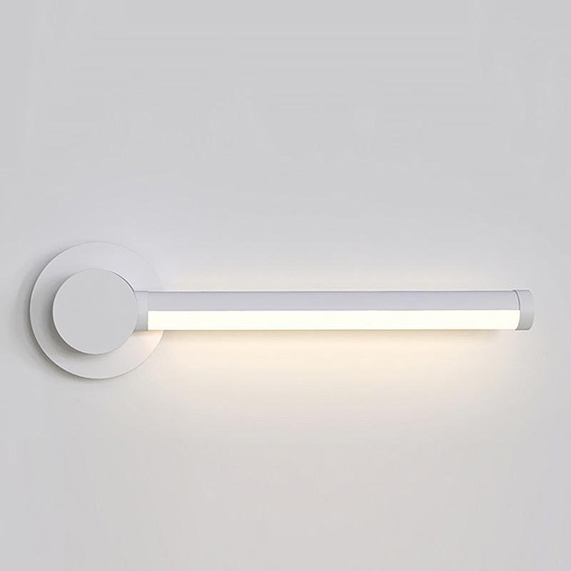 Rectangular Shaped Thin Long Style Wall Sconces with Aluminum Acrylic Design 6
