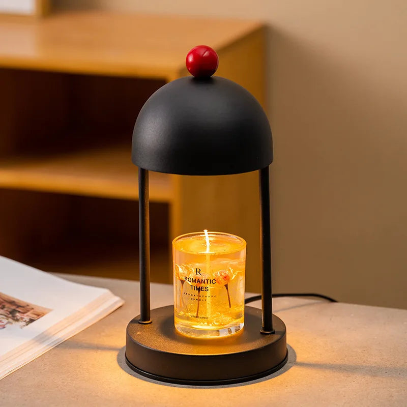 Red Ball Top Modern Candle Warmer 2