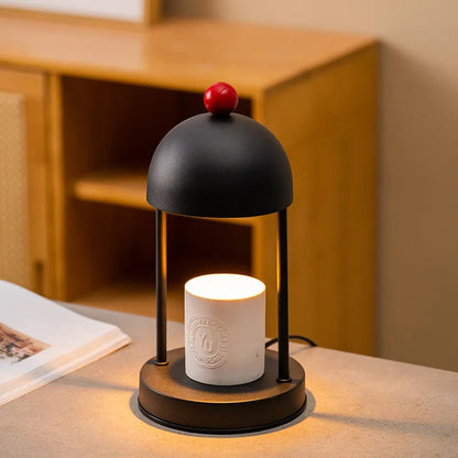 Red Ball Top Modern Candle Warmer 4