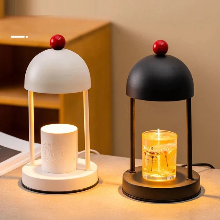 Red Ball Top Modern Candle Warmer 6