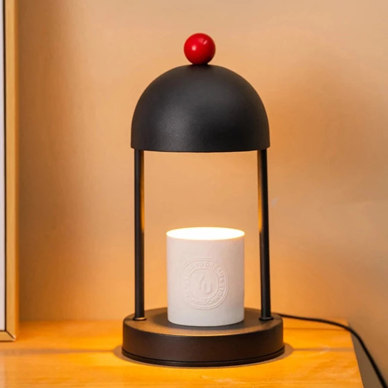 Red Ball Top Modern Candle Warmer 7