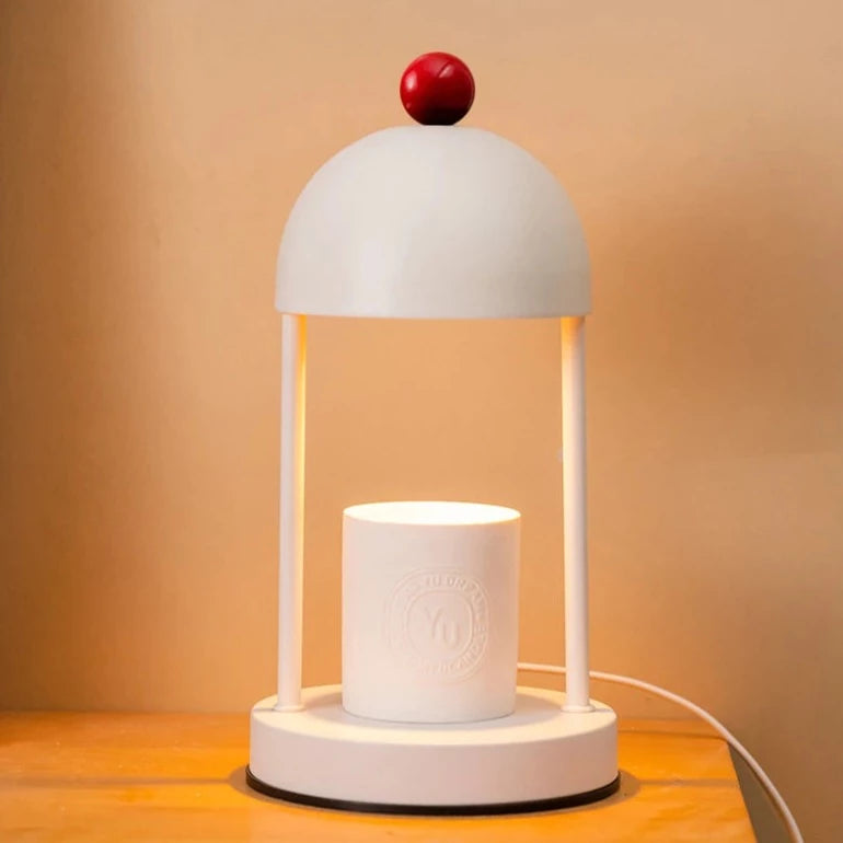 Red Ball Top Modern Candle Warmer 8