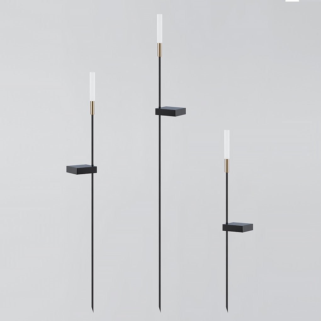 Reed & Cattail Outdoor Column Lights Low Voltage Solar LED Landscaping Garden Lawns Lighting 7