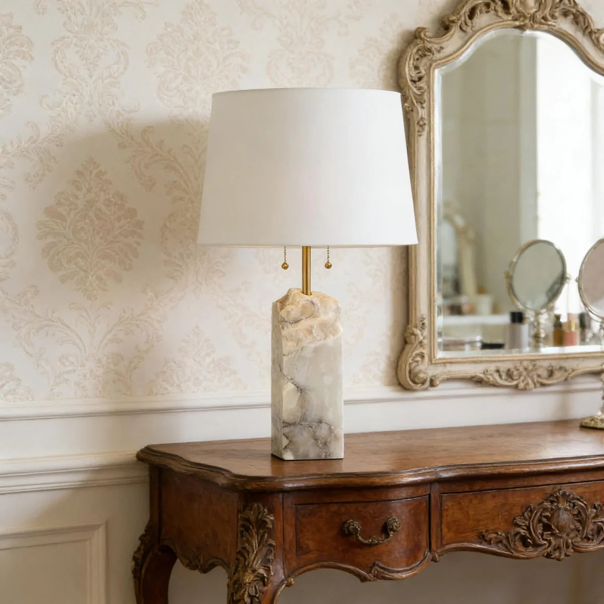 Regina Alabaster Table Lamp 6