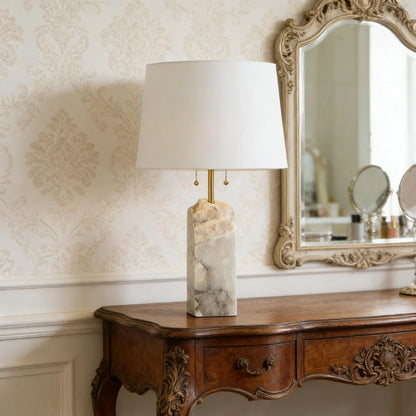 Regina Alabaster Table Lamp 6