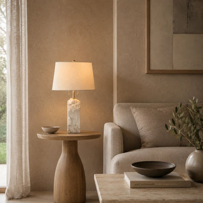 Regina Alabaster Table Lamp 8