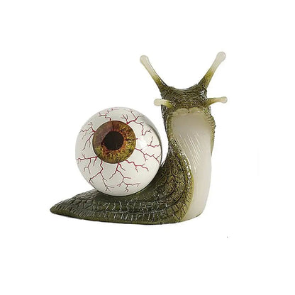 Resin Eyeball Snail Sculptures Horror Snail Eyeball Crafts Resin Molding Bookshelf Ornament for Home Garden Yard Desk 5