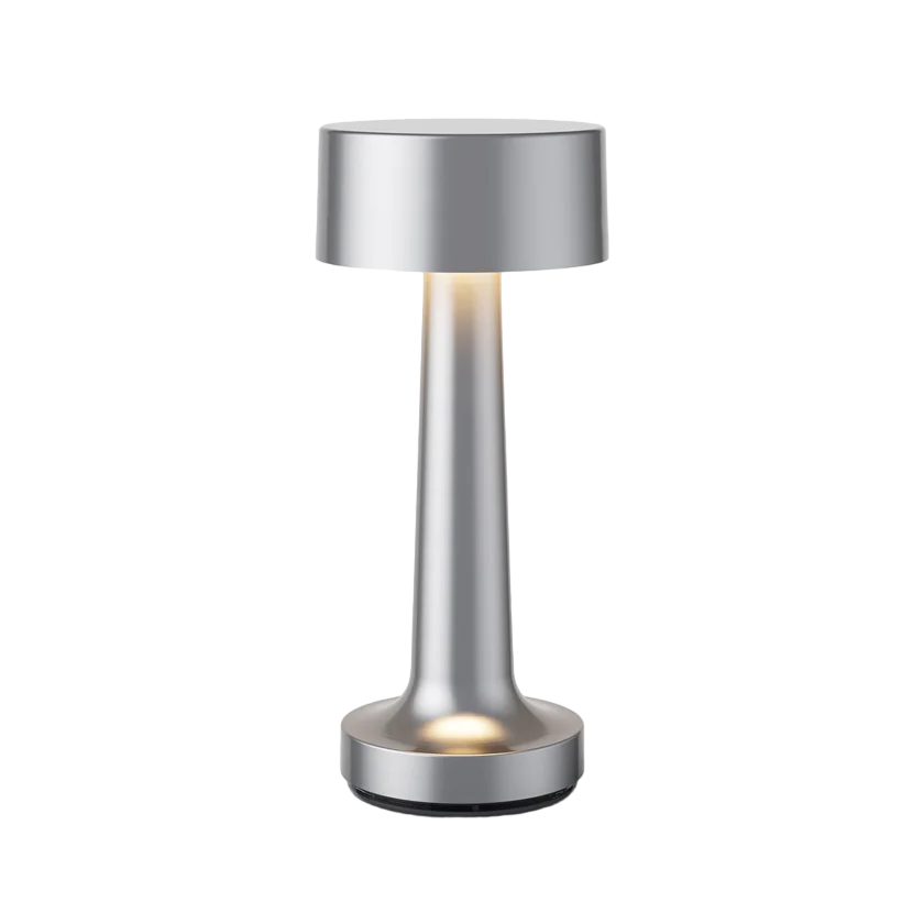 Dimmable Retro Bar Style Table Lamp - Elegant LED Night Light for Cozy Ambiance - Gold / Cylinder