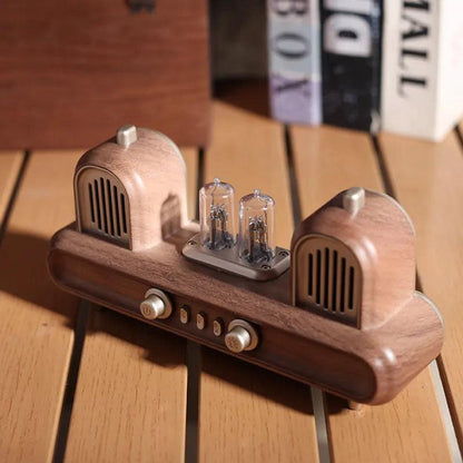 LuxRoyale Vintage Vacuum Tube Bluetooth Speaker with Ambient LED Lamp-Royale Basic