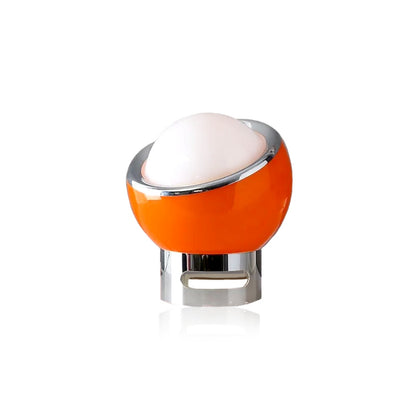 Retro Glass Stone Ball Metal Stand Table Lamp 1