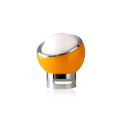 Retro Glass Stone Ball Metal Stand Table Lamp 9