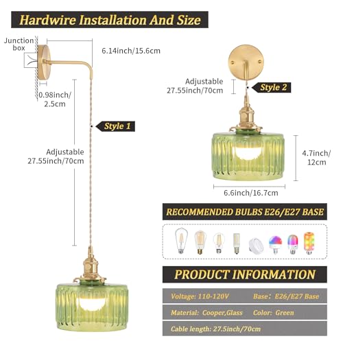 Retro Gold Wall Light Sconce 5