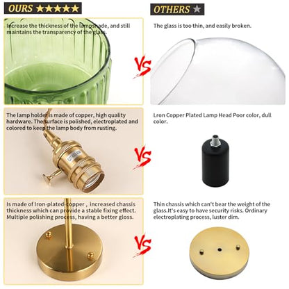 Retro Gold Wall Light Sconce 6