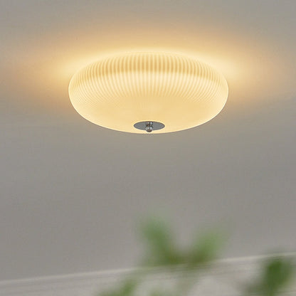 Retro Milky White Glass Ceiling Light 2