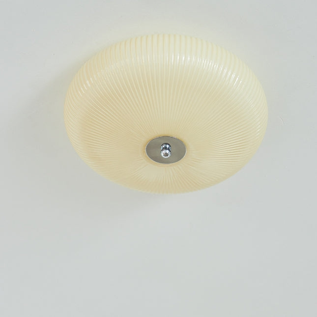 Retro Milky White Glass Ceiling Light 3