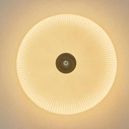 Retro Milky White Glass Ceiling Light 4